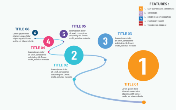 Exploring the Versatility of Road Timeline Infographic Vector Design