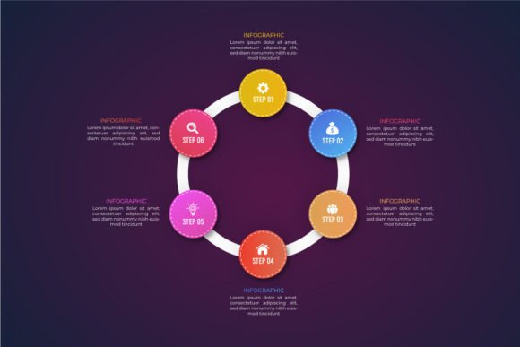 Mastering the Six Step Process Business Infographic: A Comprehensive Guide