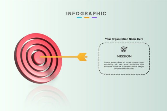Unlocking the Potential of 3D Mission Icon Infographic Design